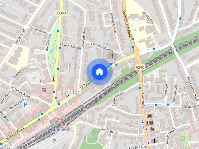 Apartment for rent in Surbiton, Greater London