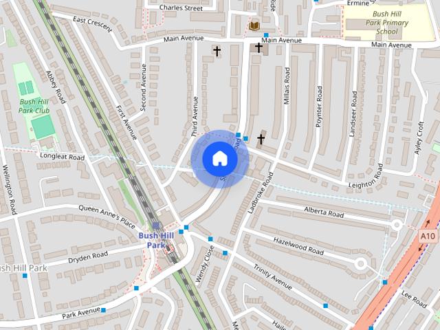 Apartment for rent in Bush Hill Park, Greater London