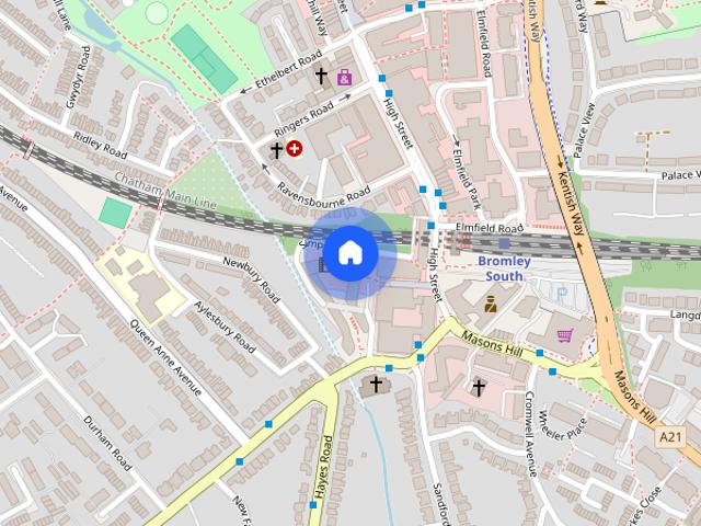 Apartment for rent in Widmore, Greater London