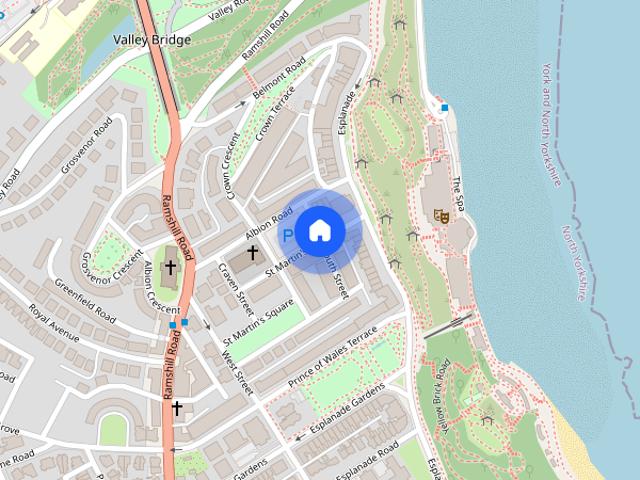 Apartment for rent in South Cliff, Kepwick