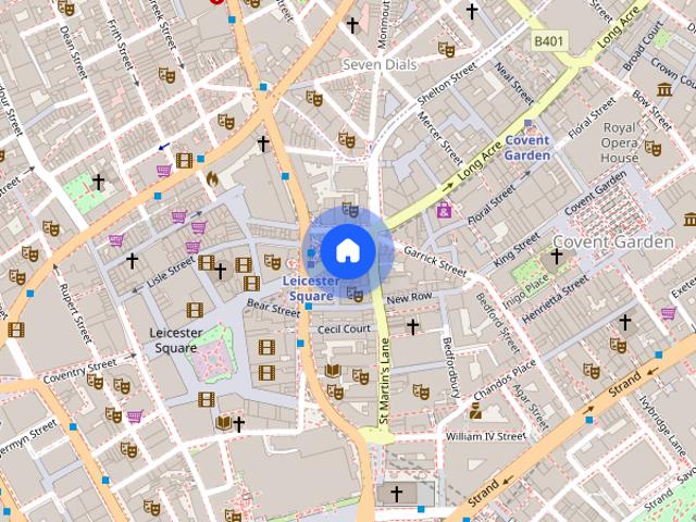 House for rent in Covent Garden, Mayfair
