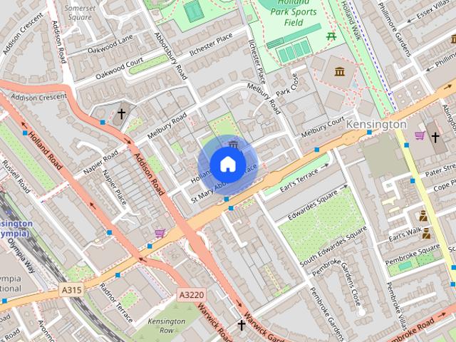 Apartment for rent in Kensington, Greater London