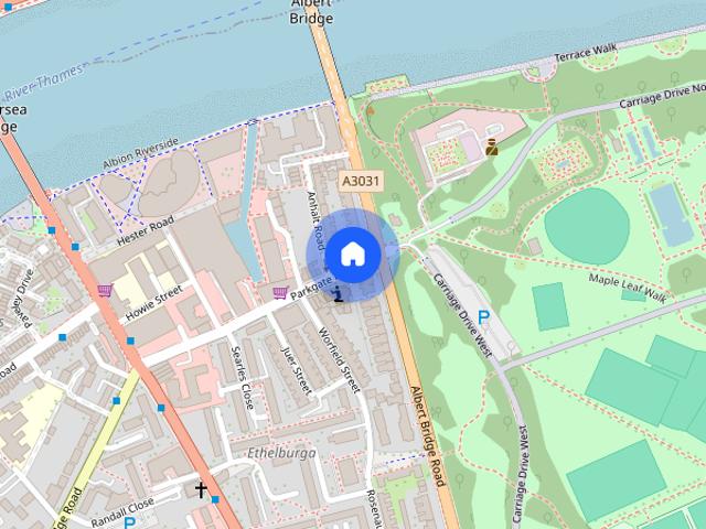 Apartment for rent in Battersea, Greater London
