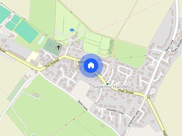 House for rent in Sixpenny Handley, East Dorset