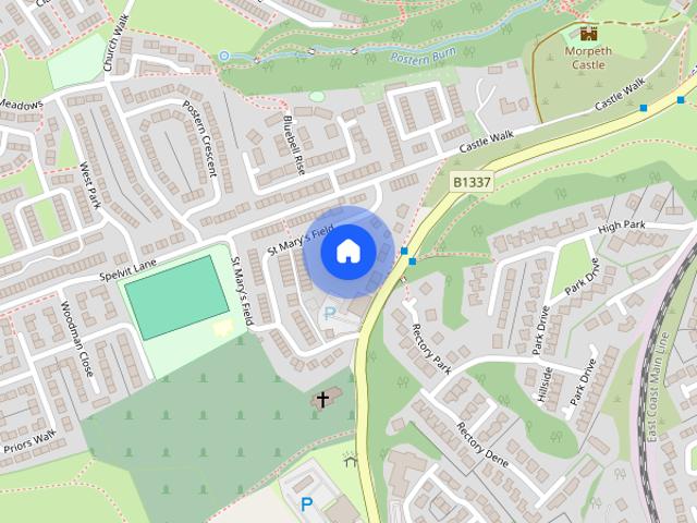 House for rent in Loansdean, Morpeth