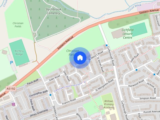 House for rent in Dimbles, Lichfield