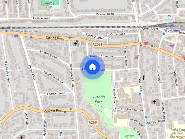 Apartment for rent in West Worthing, Worthing