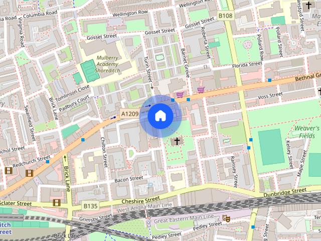 House for rent in Spitalfields, Whitechapel