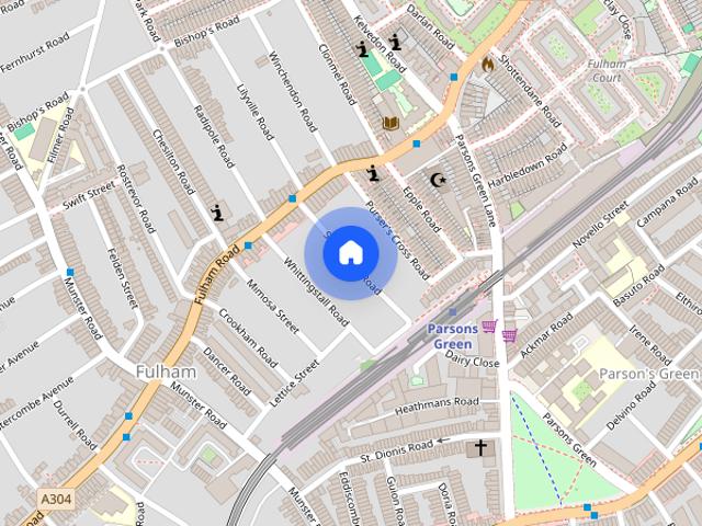 Apartment for rent in Fulham, Greater London