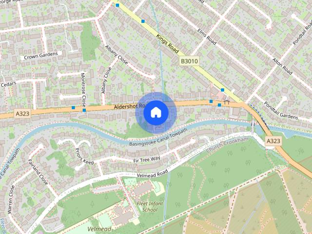 Apartment for rent in Fleet, Hart