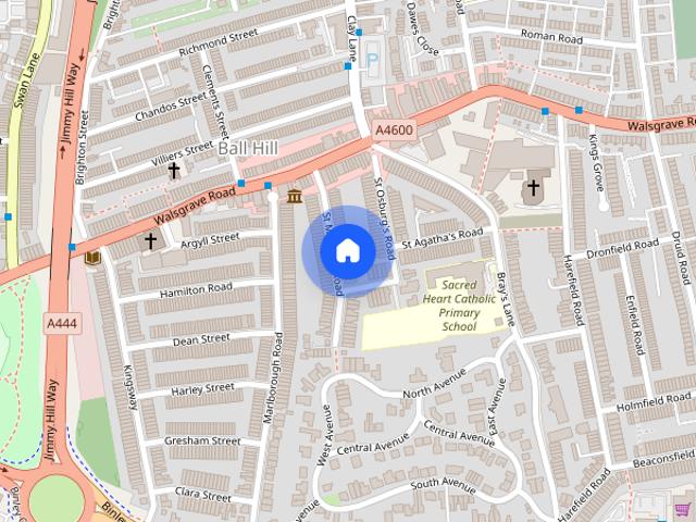 House for rent in Ball Hill District Centre, Coventry