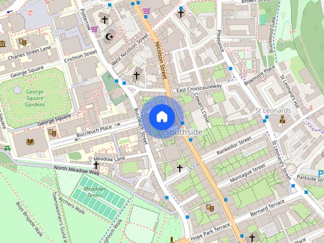Apartment for rent in Southside, Scotland