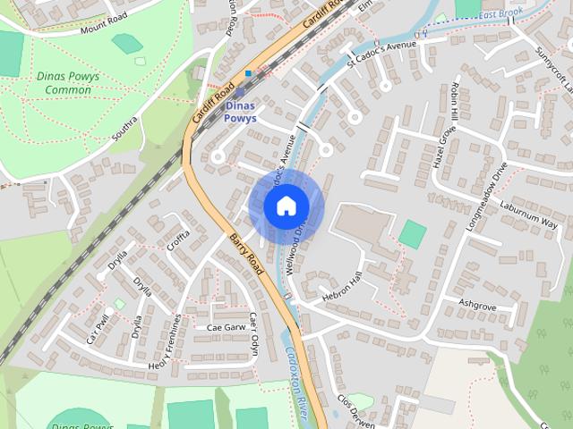 House for rent in Murch, Dinas Powys