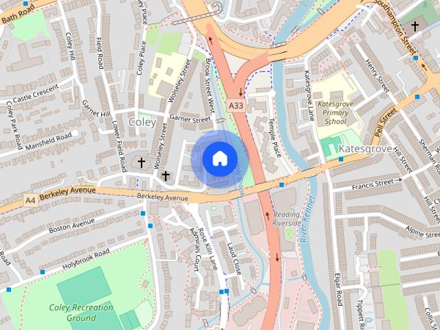 Apartment for rent in Katesgrove, Reading
