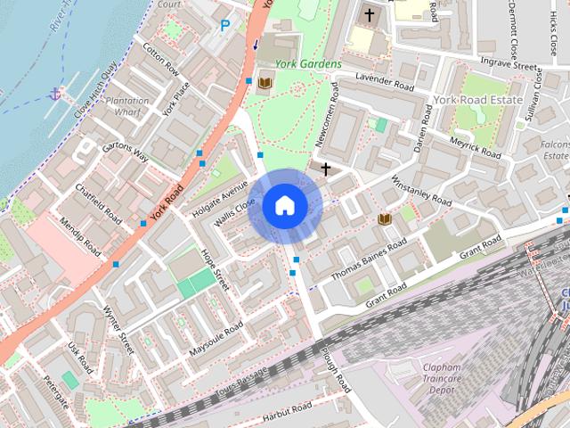 Apartment for rent in Battersea, Isle Of Man