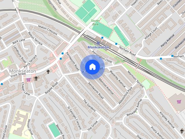 Apartment for rent in Whitley Bay, North Tyneside