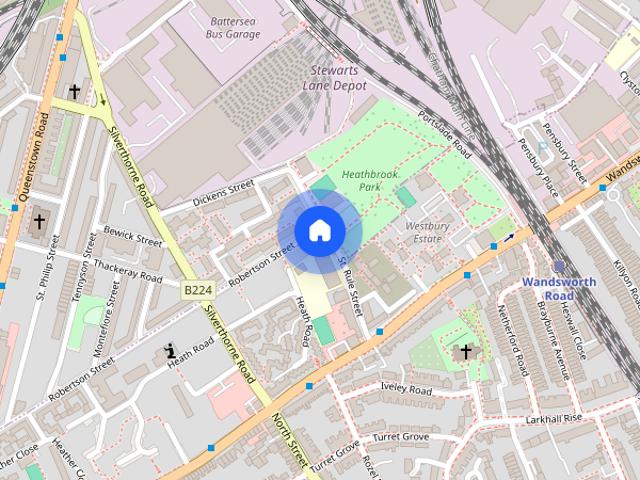 Apartment for rent in Clapham, Greater London