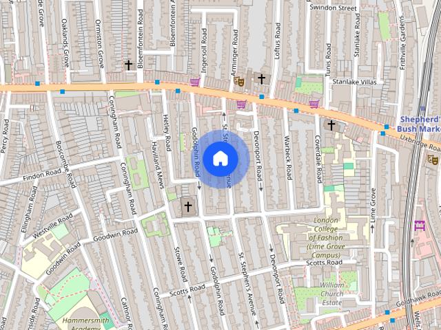 Apartment for rent in London Borough of Hammersmith and Fulham, Greater London