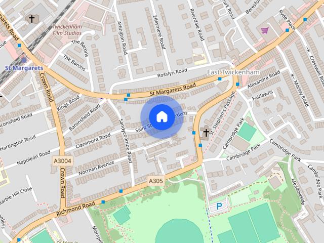Apartment for rent in St Margarets, Greater London