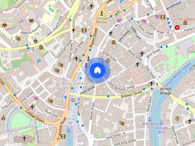 Apartment for rent in Bristol, Old City