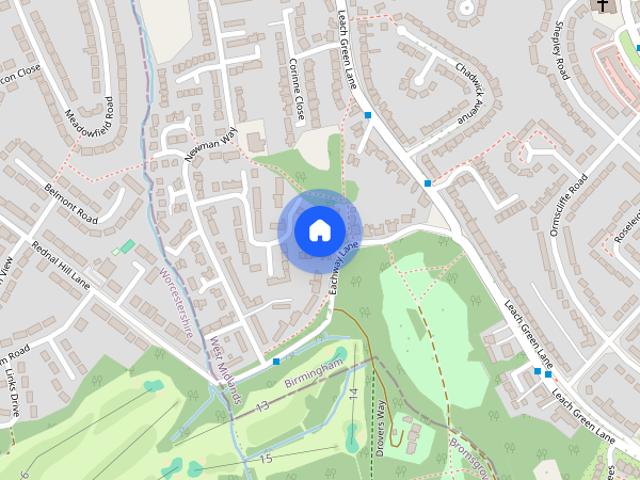 House for rent in Rednal, West Midlands
