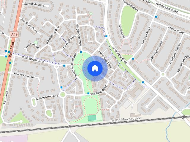 House for rent in Hunderton, Lower Bullingham