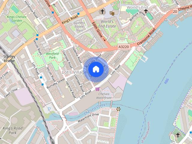 Apartment for rent in Brompton, Greater London