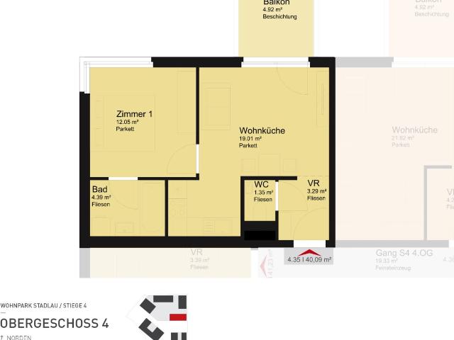 Apartment mieten in Donaustadt, Wien