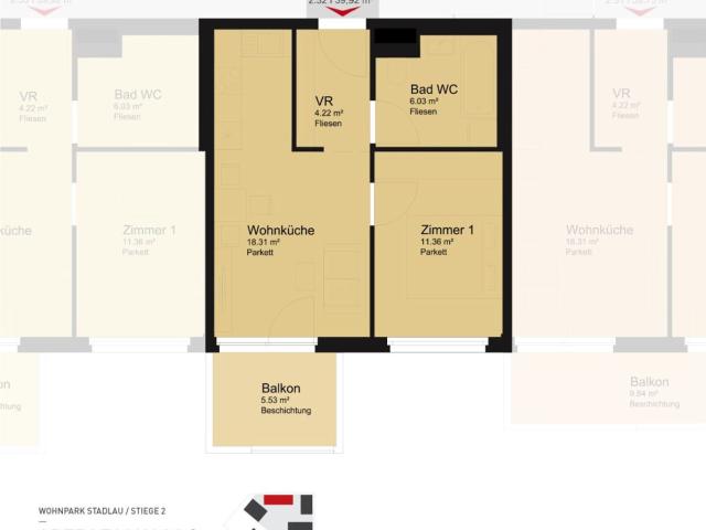 Wohnung mieten in Seestadt, Wien