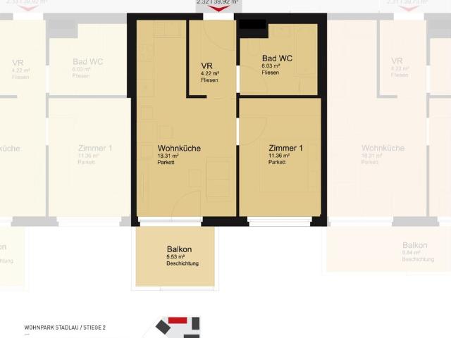 Apartment mieten in Donaustadt, Wien