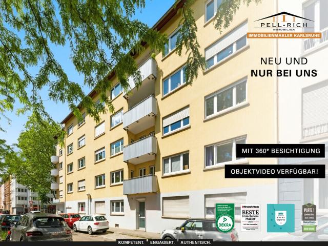 Apartment mieten in Südstadt, Karlsruhe