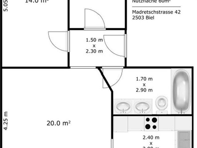 Apartment mieten in Biel, Bern