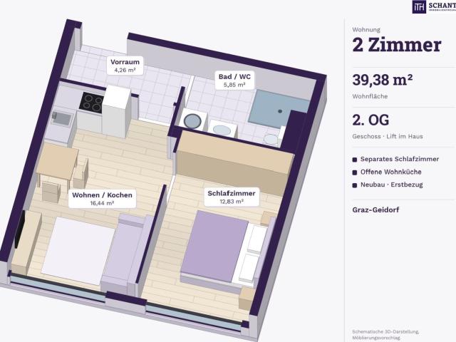 Wohnung kaufen in Graz, Gersdorf-Feistritz