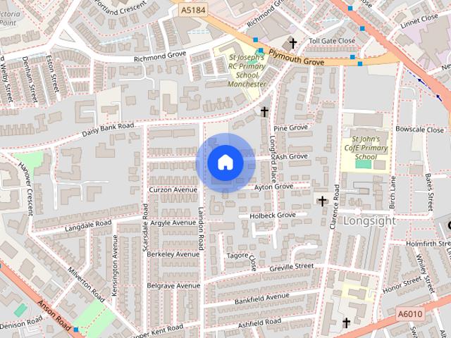 House for rent in Georgia, Greater Manchester