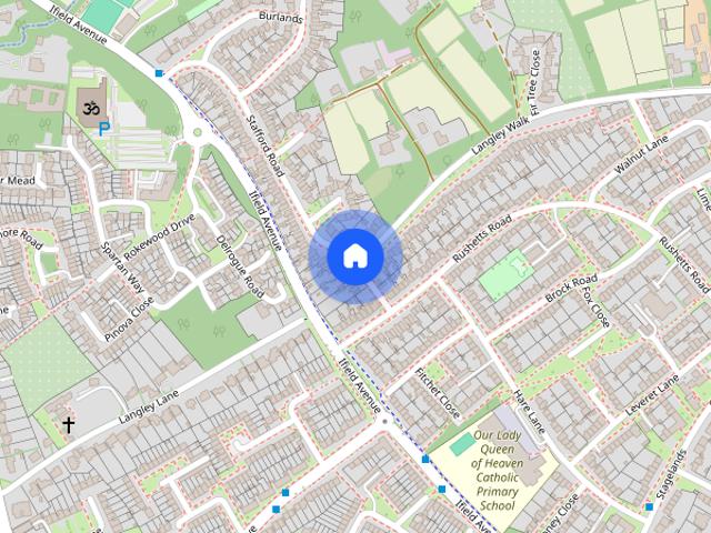 House for rent in Langley Green, Glynde