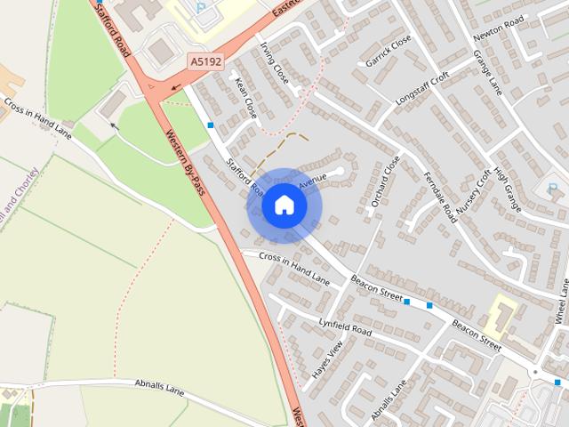 House for rent in Lichfield, Boley Park