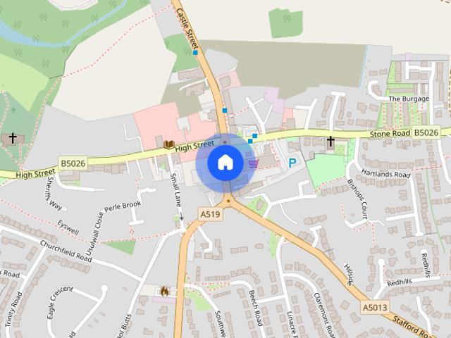 Apartment for rent in Baswich, Staffordshire