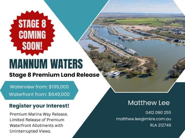 Land for sale in Mannum, South Australia