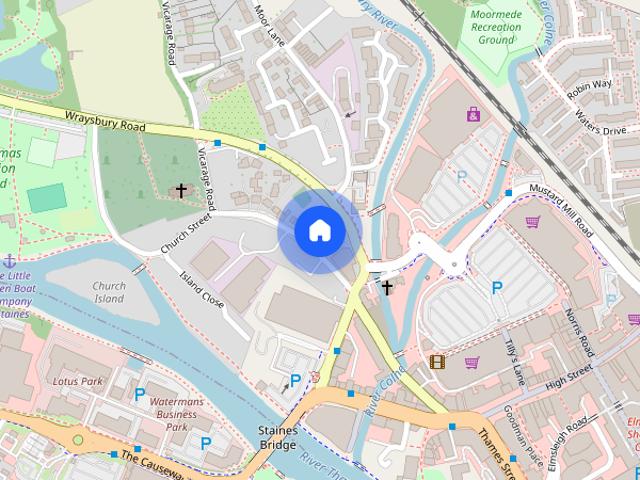 House for rent in Lower Halliford, Surrey