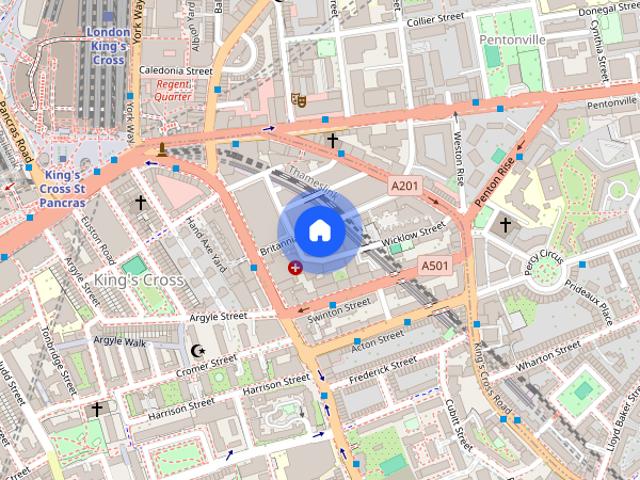 Studio for rent in London Borough of Camden, Greater London