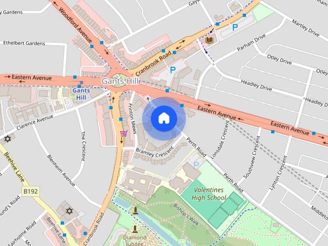 Studio for rent in Gants Hill, Greater London