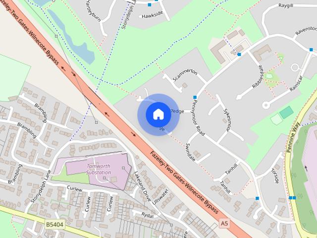 House for rent in Stonydelph, Kettlebrook