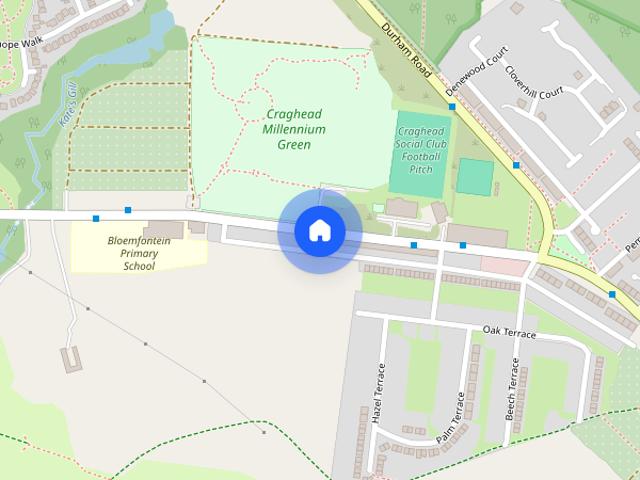 Apartment for rent in Craghead, Stanley