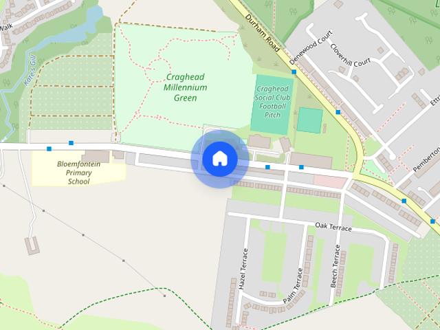 Apartment for rent in Craghead, Stanley