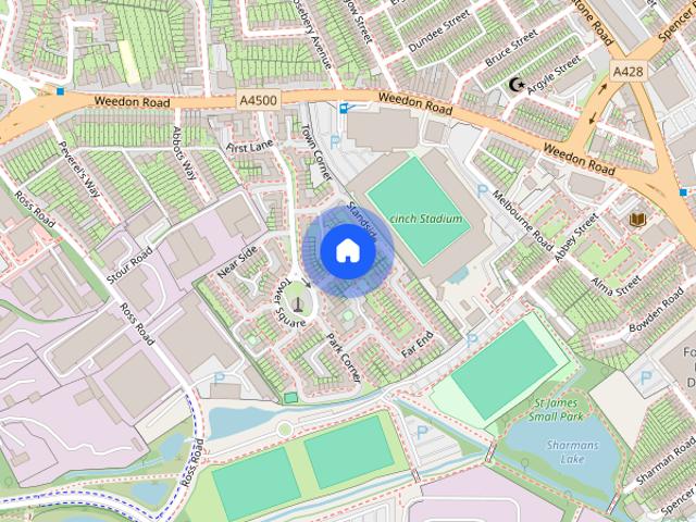 Apartment for rent in Northampton, Isle Of Man