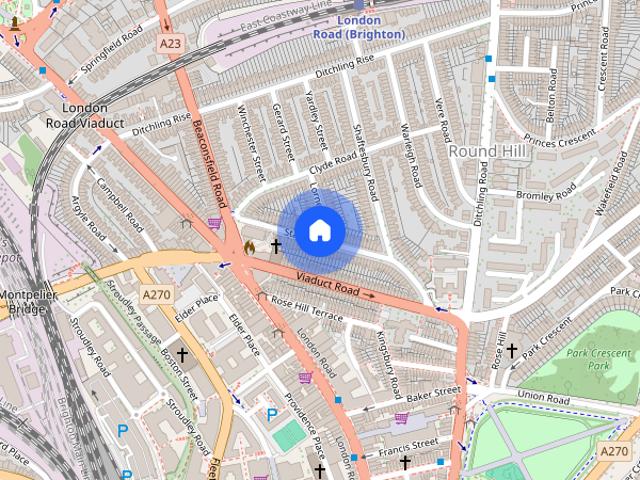 Apartment for rent in Round Hill, Brighton & Hove