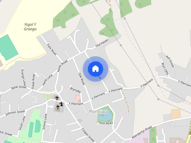 House for rent in Ponciau, Wales