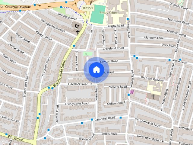 House for rent in Somers Town, City Of Portsmouth