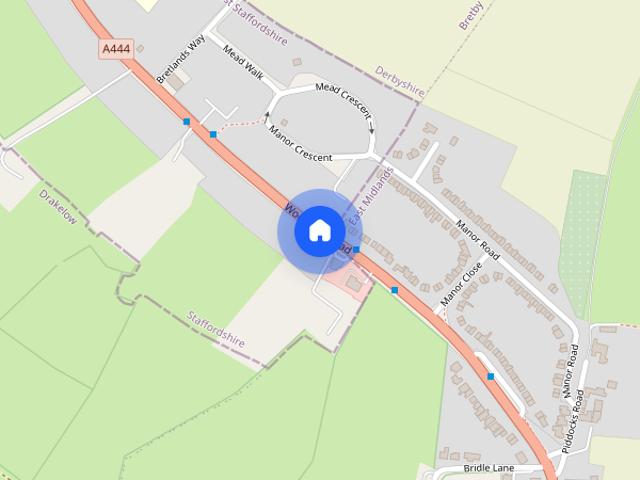 House for rent in Oversetts, South Derbyshire