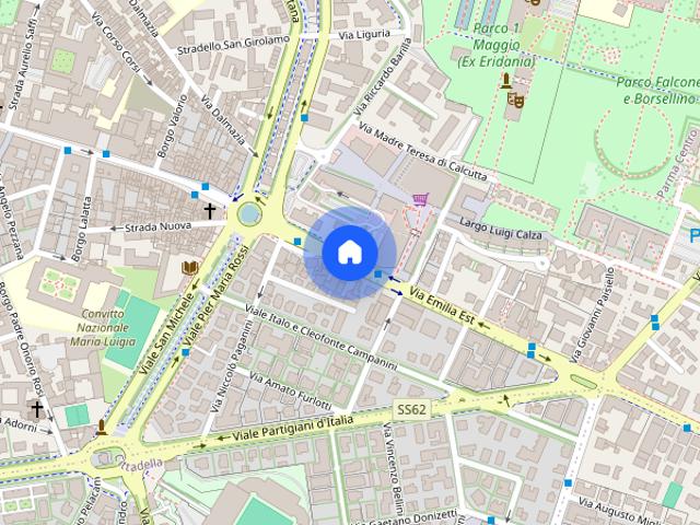 Stanza in affitto a Parma Centro, Sorbolo